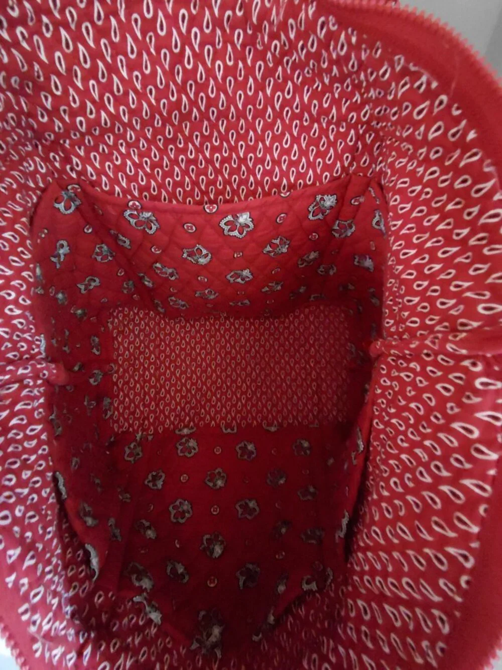 Vera Bradley Red Tote Bag